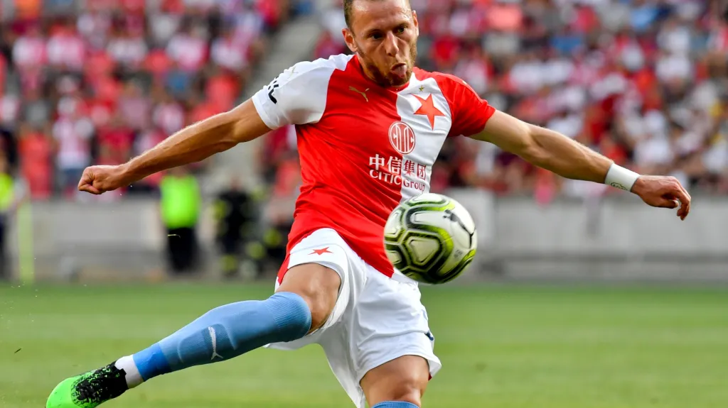 Slávistický obránce Vladimír Coufal