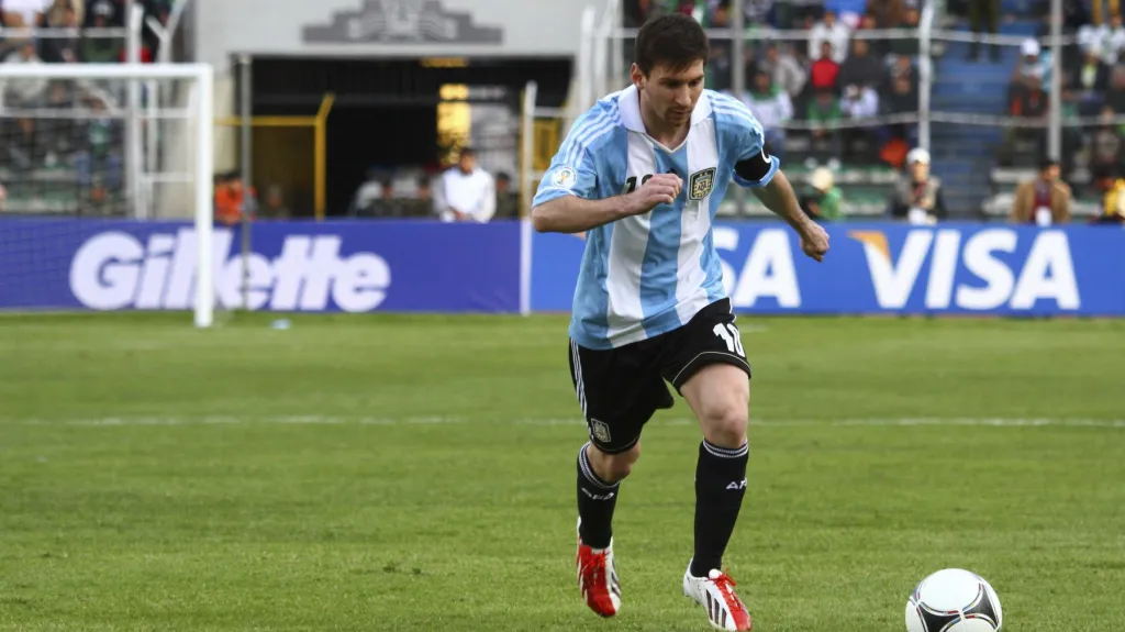 Lionel Messi v reprezentačním dresu