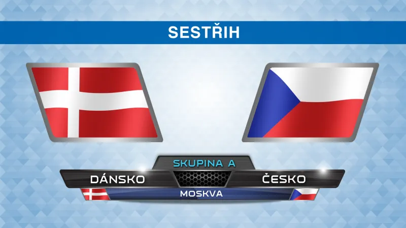 Sestřih utkání Dánsko - Česko