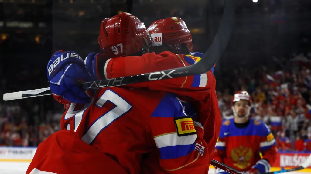Radost ruských hokejistů