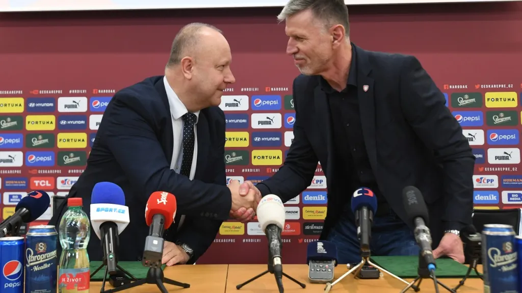 Petr Fousek a Jaroslav Šilhavý