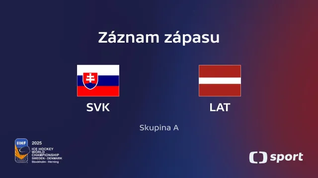 Záznam utkání Slovensko – Lotyšsko