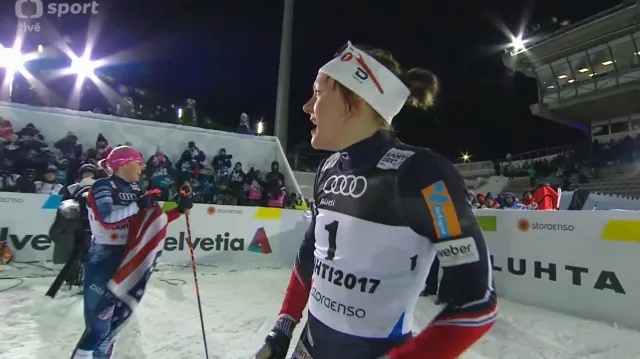 Finále sprintu lyžařek na MS v Lahti