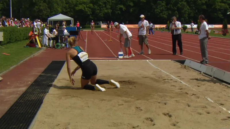 Sedmibojařka Klučinová skončila na mítinku v Kladně třetí