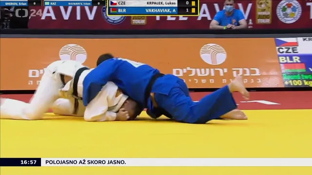 Krpálkovi se v Tel Avivu nedařilo a vypadl po prvním zápasu