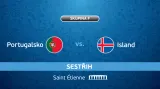 Sestřih utkání Portugalsko - Island