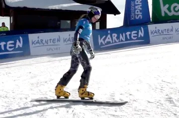 Ester Ledecká v Simonhöhe