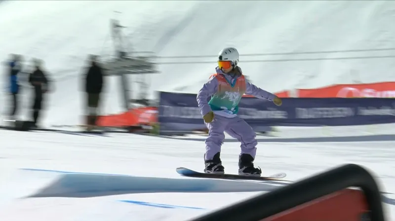 První jízda Pančochové ve finále SP ve slopestylu v Silvaplaně