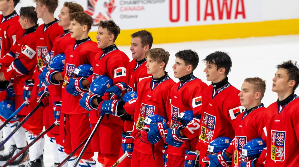 Čeští hokejisté do 18 let