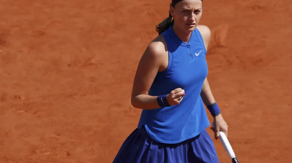 Petra Kvitová na French Open