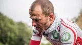 Cyklistický ultramaratonec Svatopluk Božák během závodu Kolem Irska