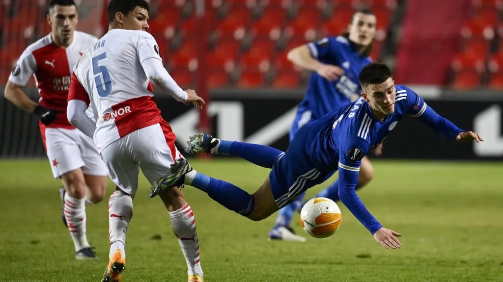 Utkání Slavia Praha - Leicester