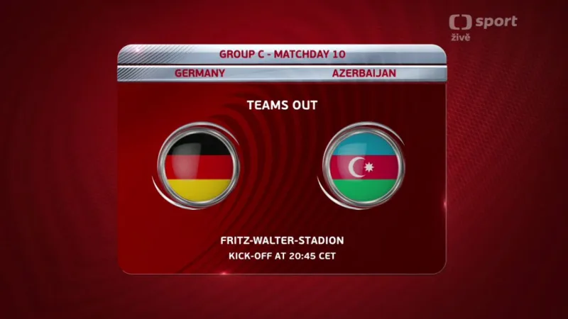 Sestřih utkání Německo - Ázerbájdžán