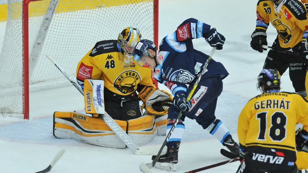 Utkání Liberec - Litvínov