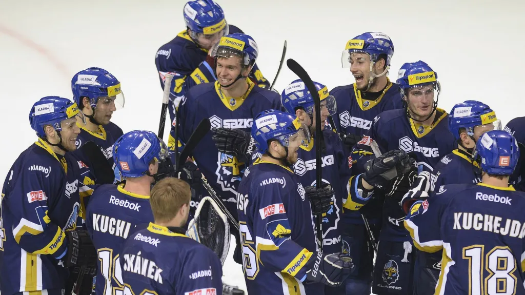 Radost hráčů Kladna
