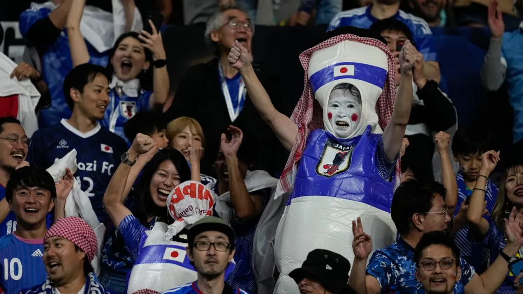 Radost japonských fanoušků