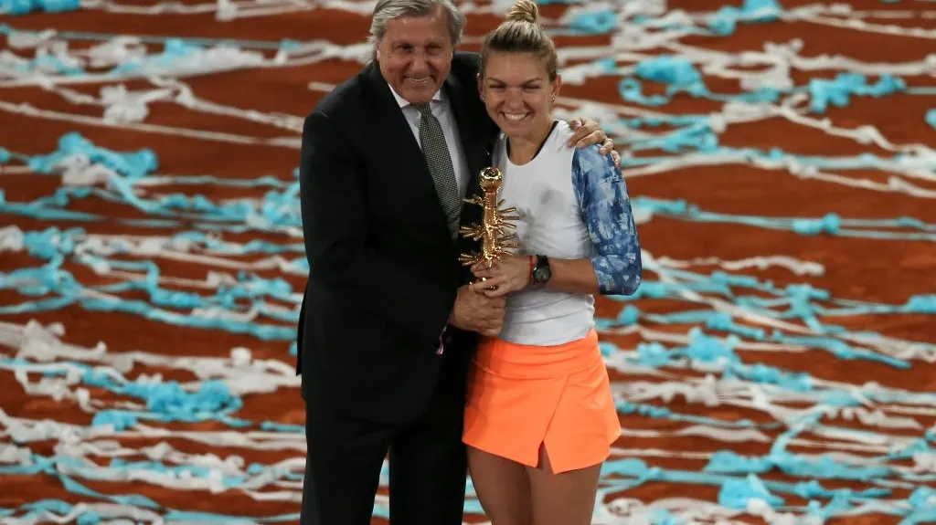 Illie Nastase se Simonou Halepovou