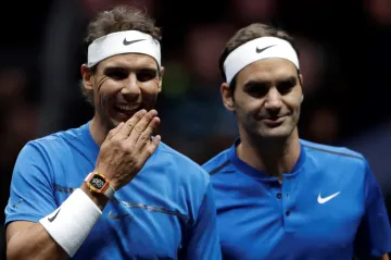 Rafael Nadal a Roger Federer