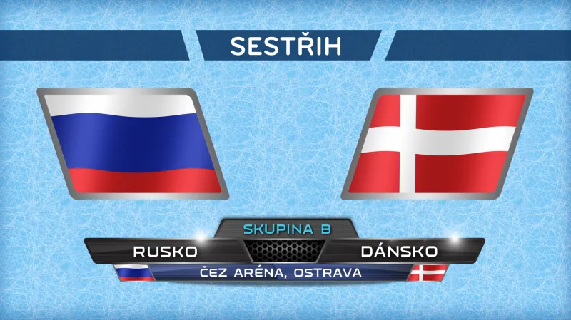 Sestřih utkání Rusko - Dánsko