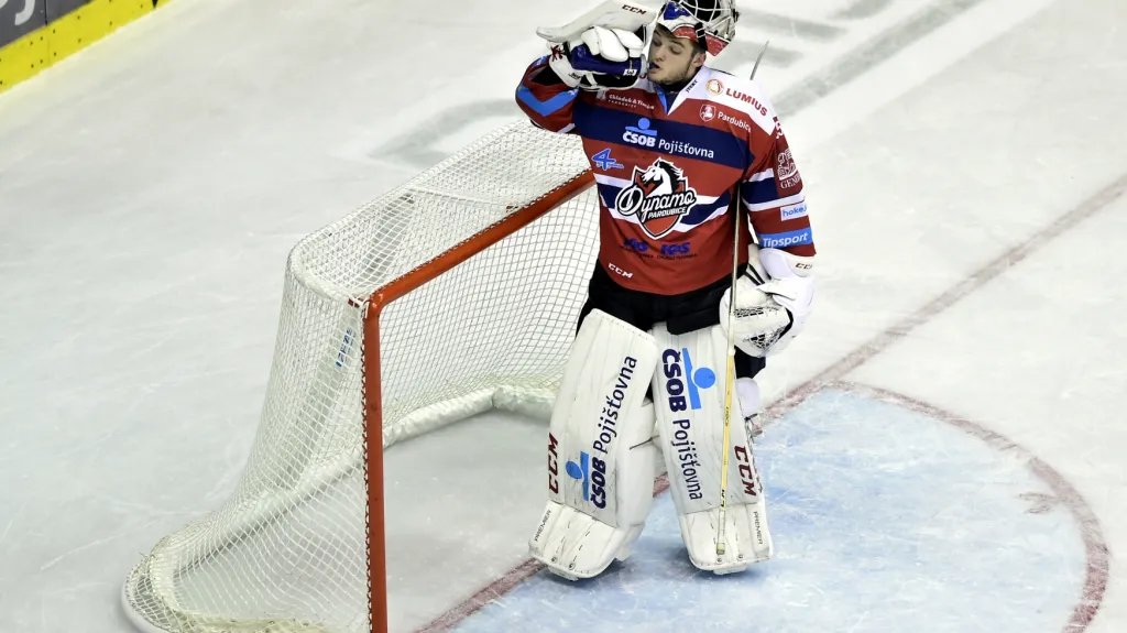 Milan Klouček v dresu Pardubic