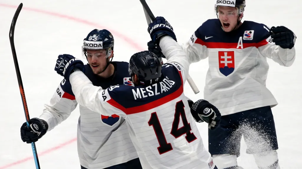 Radost slovenských hráčů