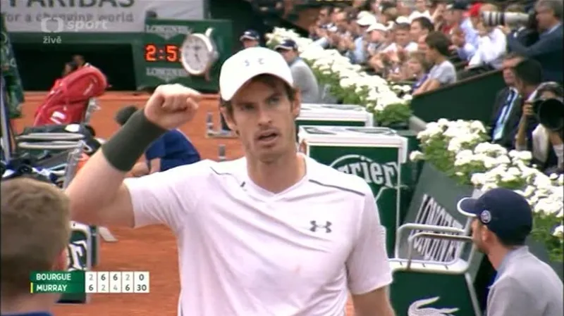 Murray opět zvládl pětisetovou bitvu a míří do 3. kola