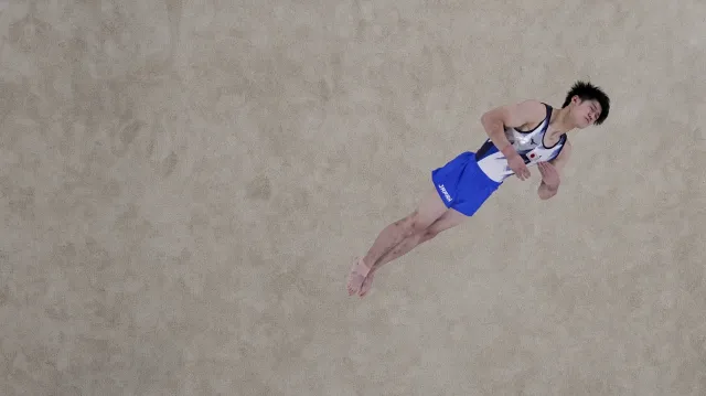 Záznam vyvrcholení gymnastického víceboje