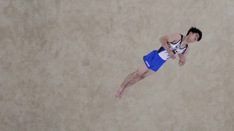 Záznam vyvrcholení gymnastického víceboje