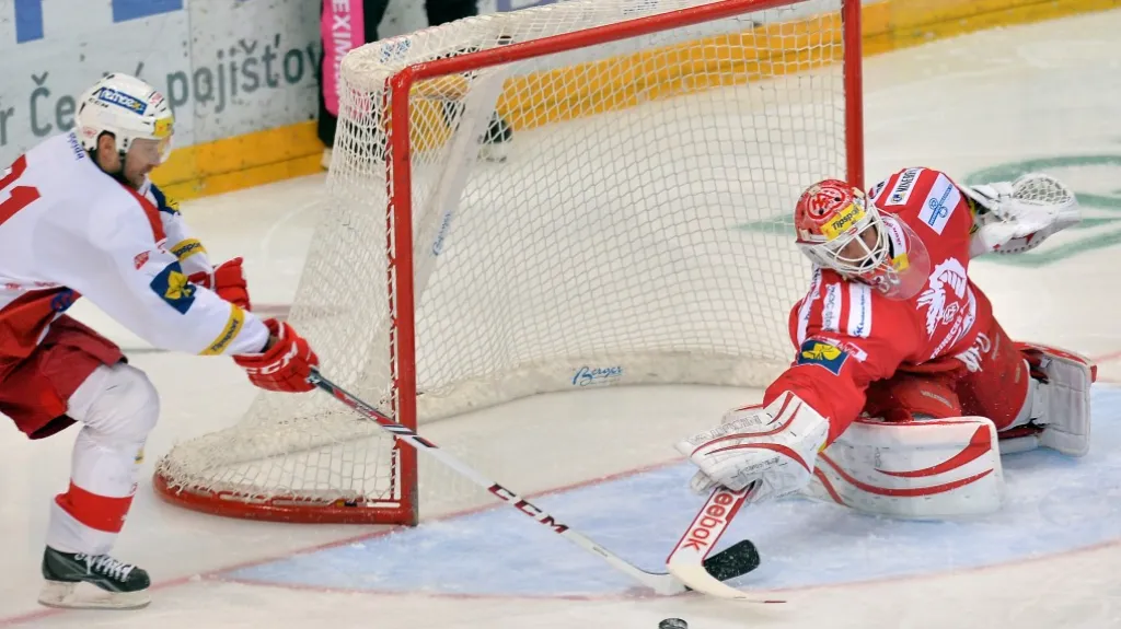 Utkání Slavia - Třinec