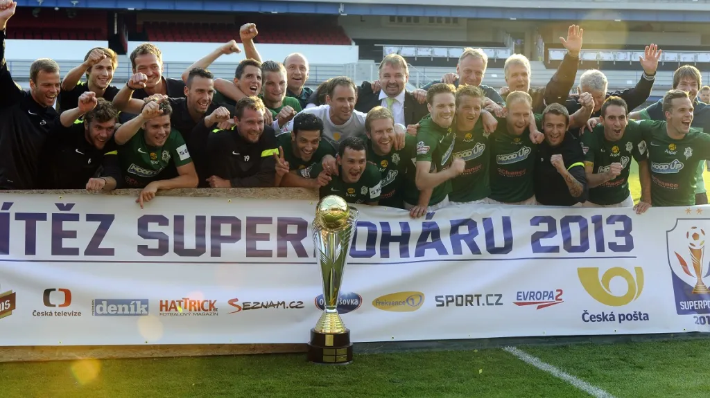 Vítězný tým Superpoháru - FK Baumit Jablonec