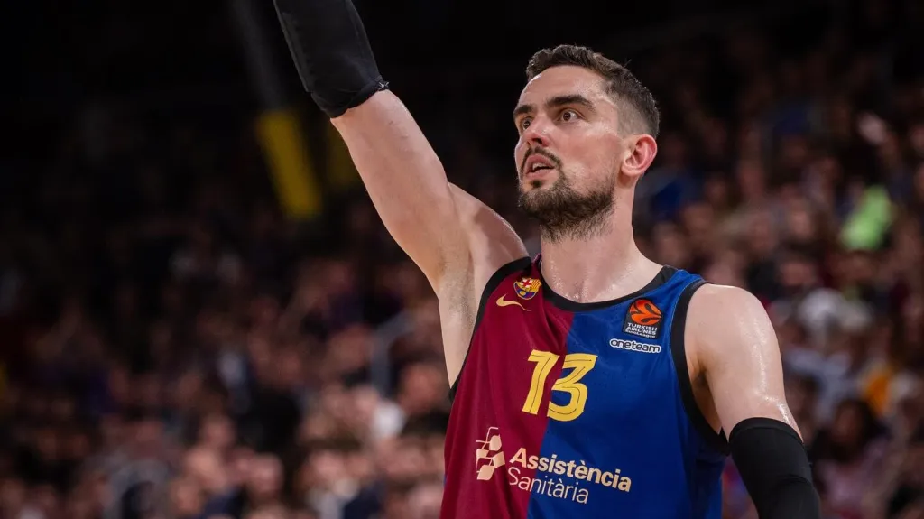 Tomáš Satoranský v utkání Barcelony