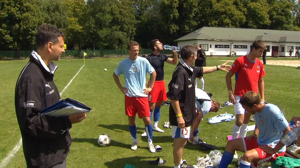 Čeští fotbalisté se připravují na univerziádu