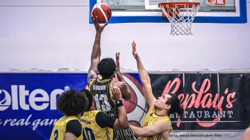 Parádní blok v zápase Sluneta Ústí nad Labem – BK Opava