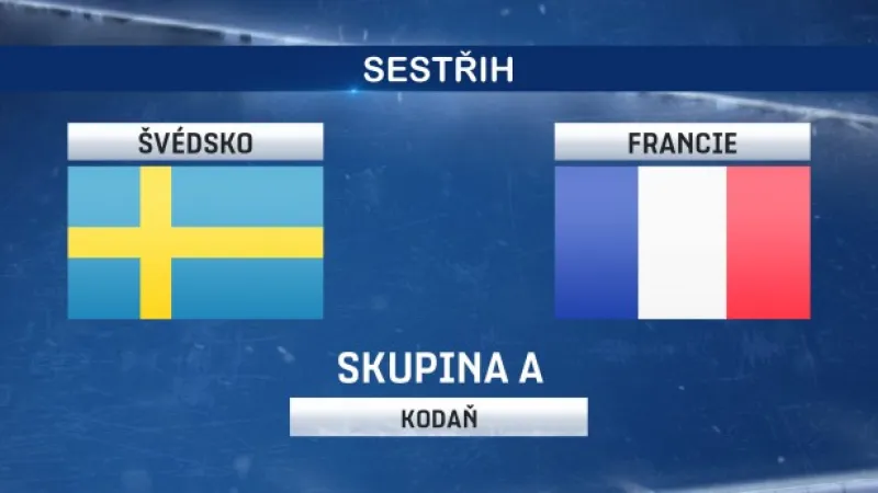 Sestřih utkání Švédsko - Francie