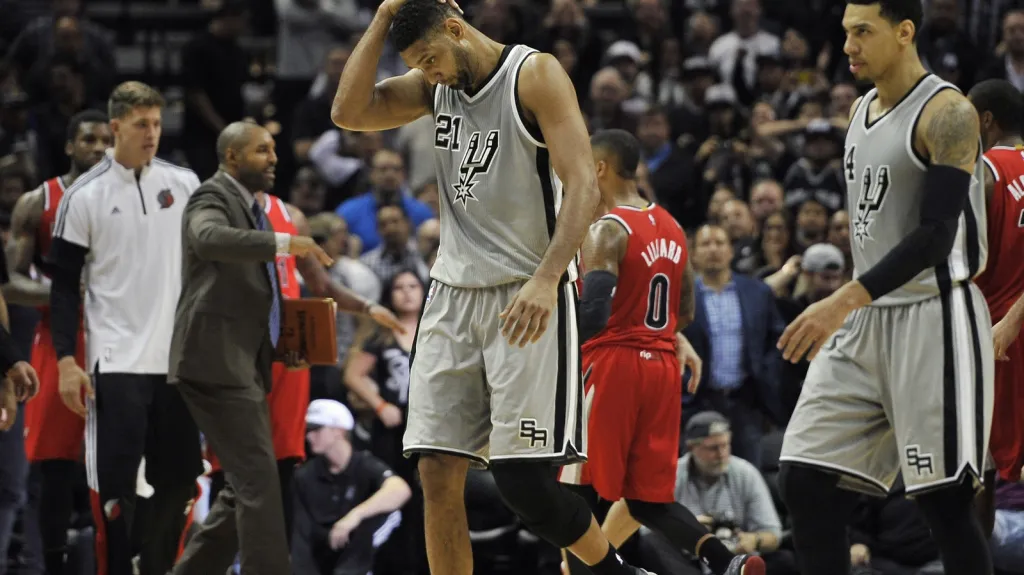 Zklamaní basketbalisté San Antonia