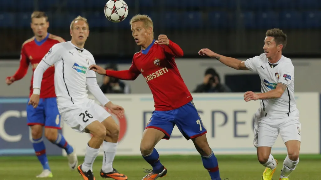 Utkání CSKA - Plzeň