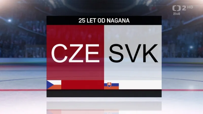 V O2 areně se při 25. výročí vzpomínalo na Nagano