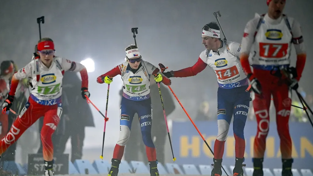 Markéta Davidová a Jonáš Mareček v singl-mixu na MS