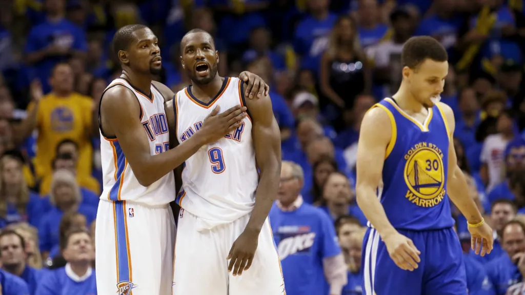 Utkání Oklahoma - Golden State