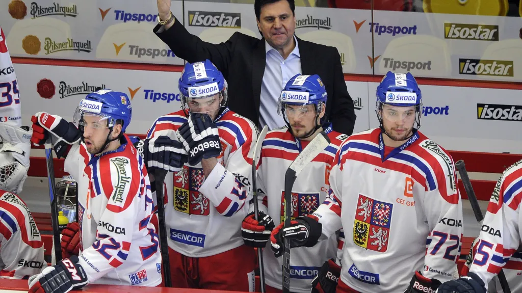 Vladimír Růžička na české střídačce