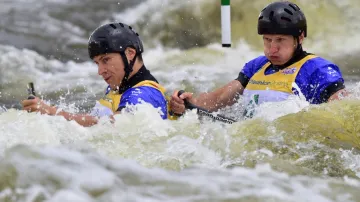 Jonáš Kašpar s Markem Šindlerem