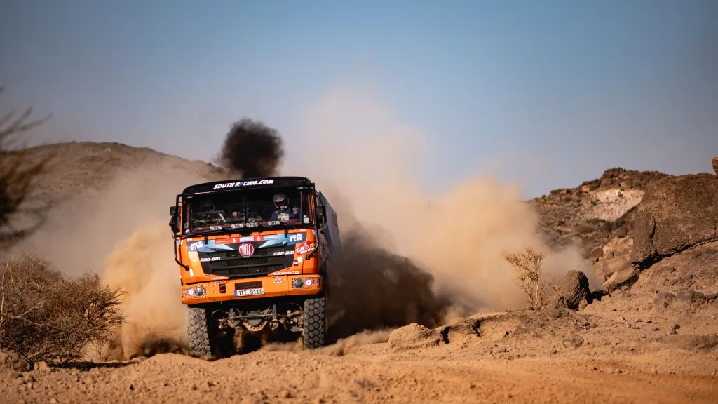 Tomáš Tomeček na Rallye Dakar