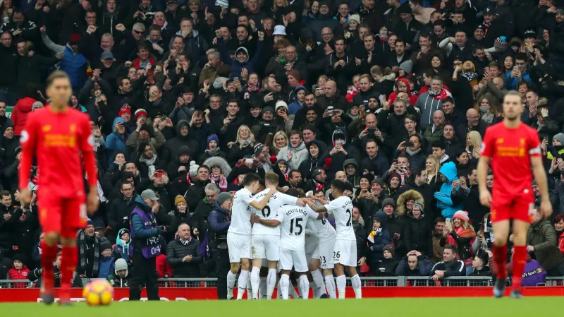 Swansea zaskočila Anfield