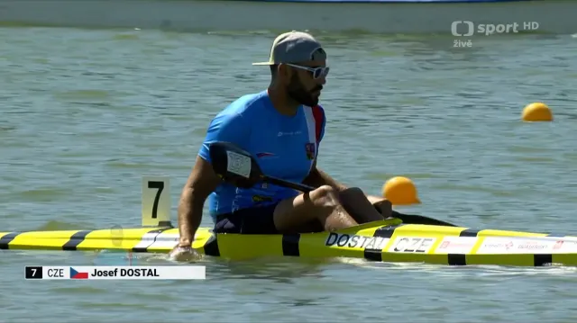 Rozjížďka Dostála K1 na 500 metrů s ohlasem