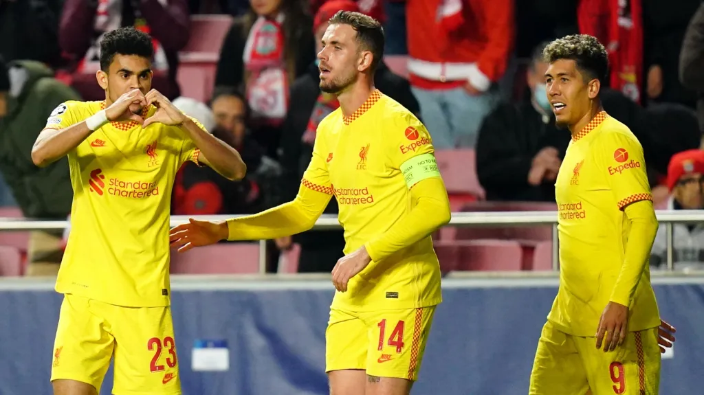 Radost fotbalistů Liverpoolu