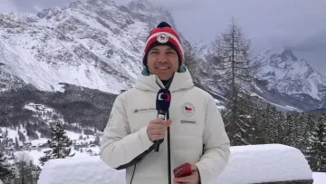 Tomáš Budka o alpském lyžování i podmínkách v Cortině