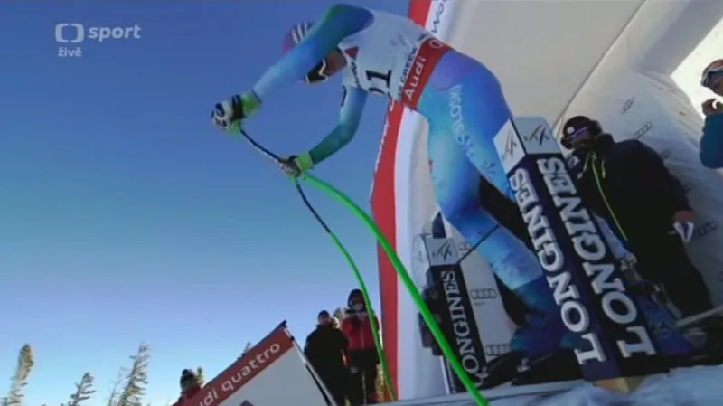 Jízdy tří nejrychlejších sjezdařek na MS