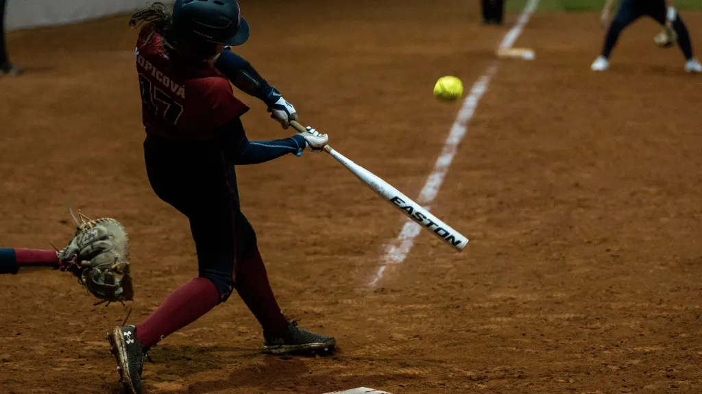 Natálie Kopicová na ME softbalistek