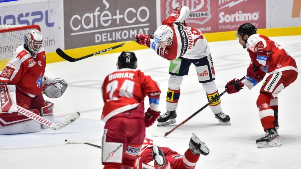 Utkání Pardubice – Olomouc