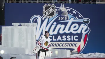 Gólman Chicaga Corey Crawford